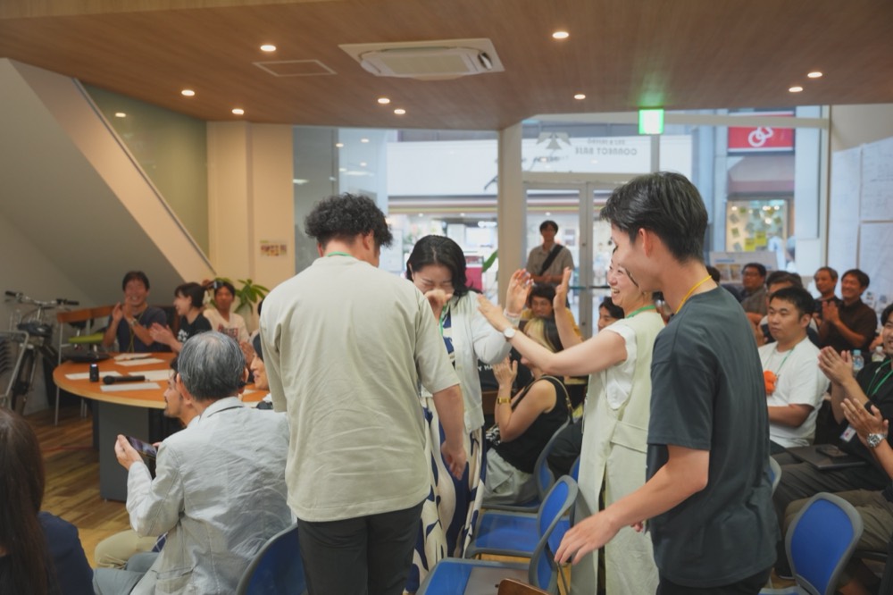 表彰発表の瞬間